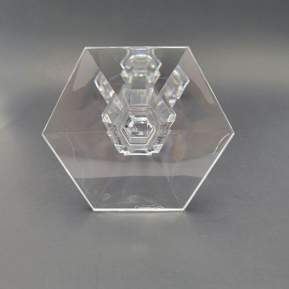 Val St. Lambert Candlestick Holder 9 1/2\
